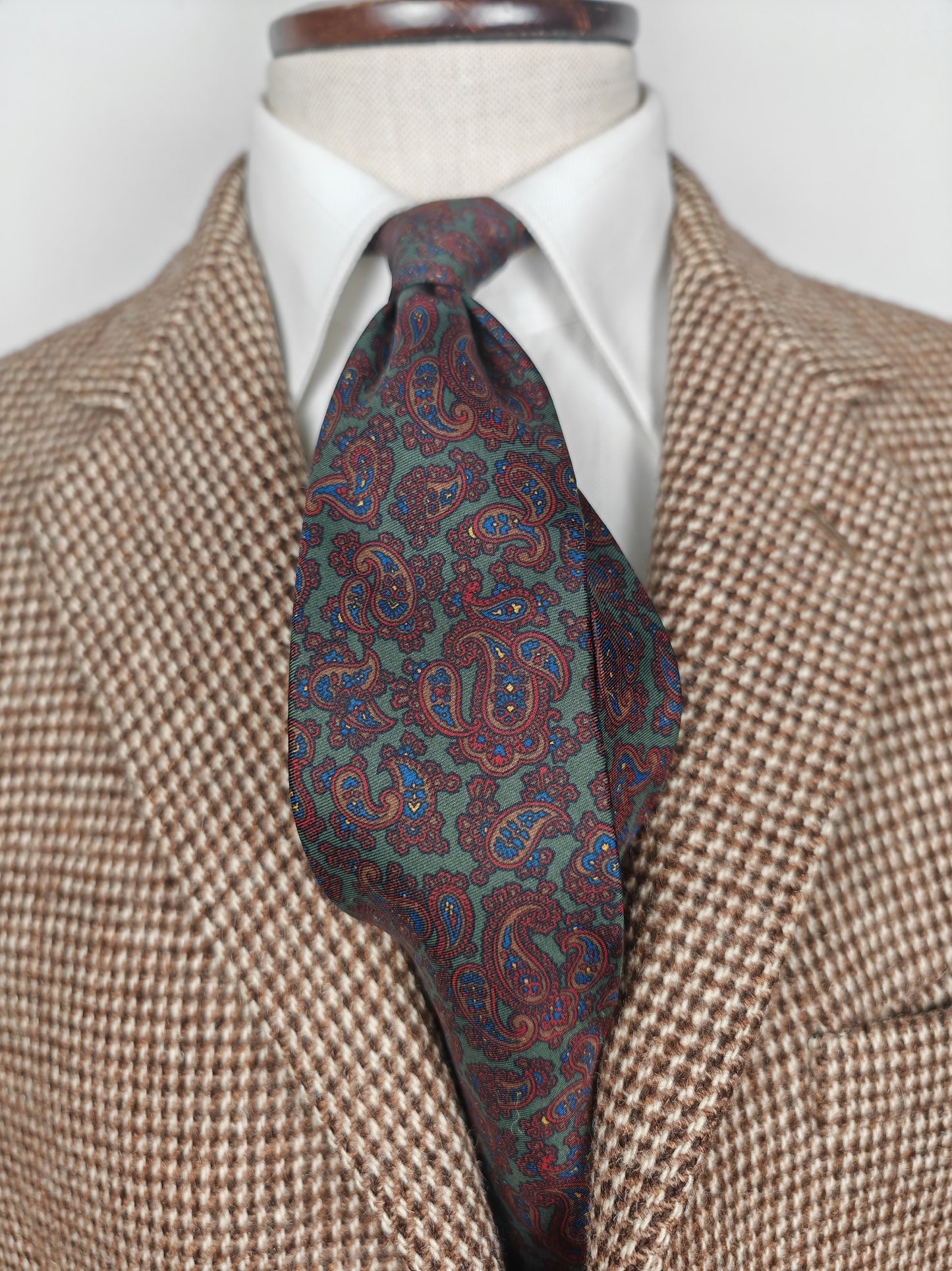 Cravatta Holliday & Brown paisley made in England