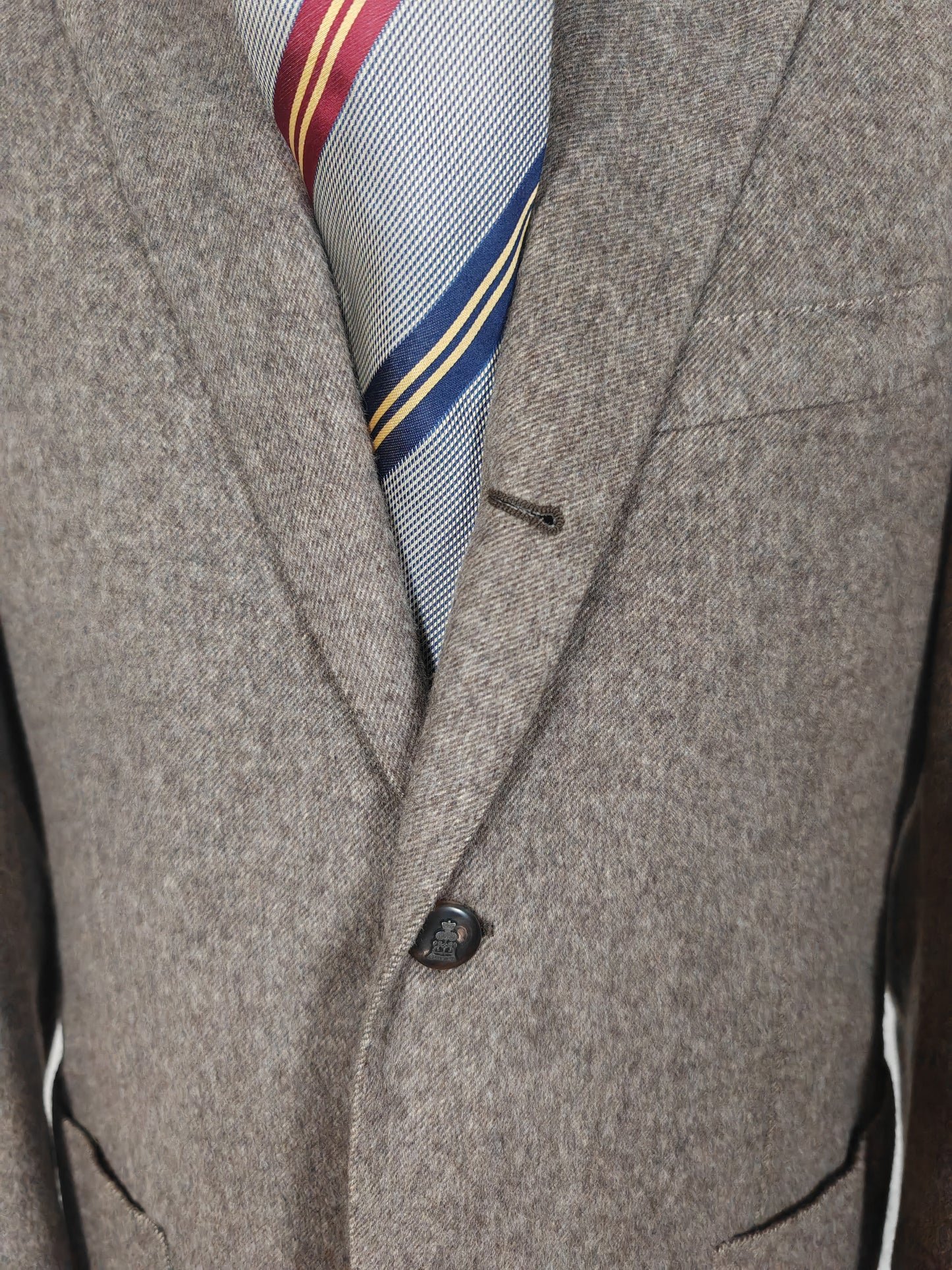 Blazer Corneliani in flanella cardata - tg. 50