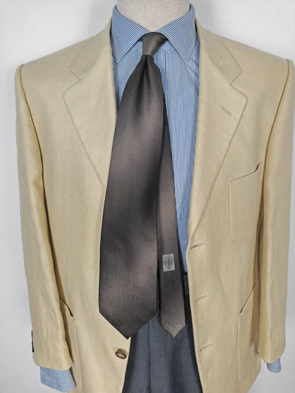 Cravatta Gucci sfumata marrone e nocciola