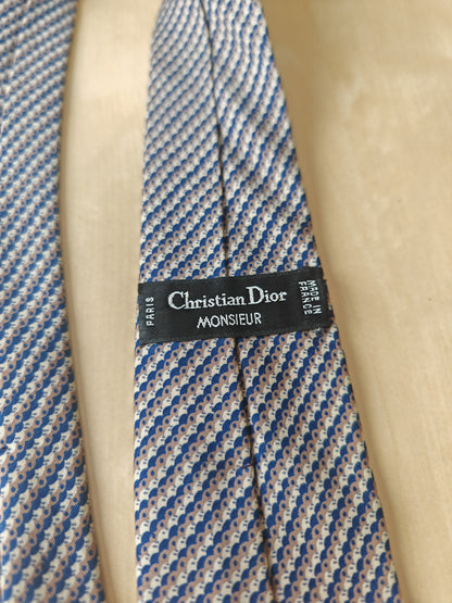 Cravatta Dior vintage pala stretta