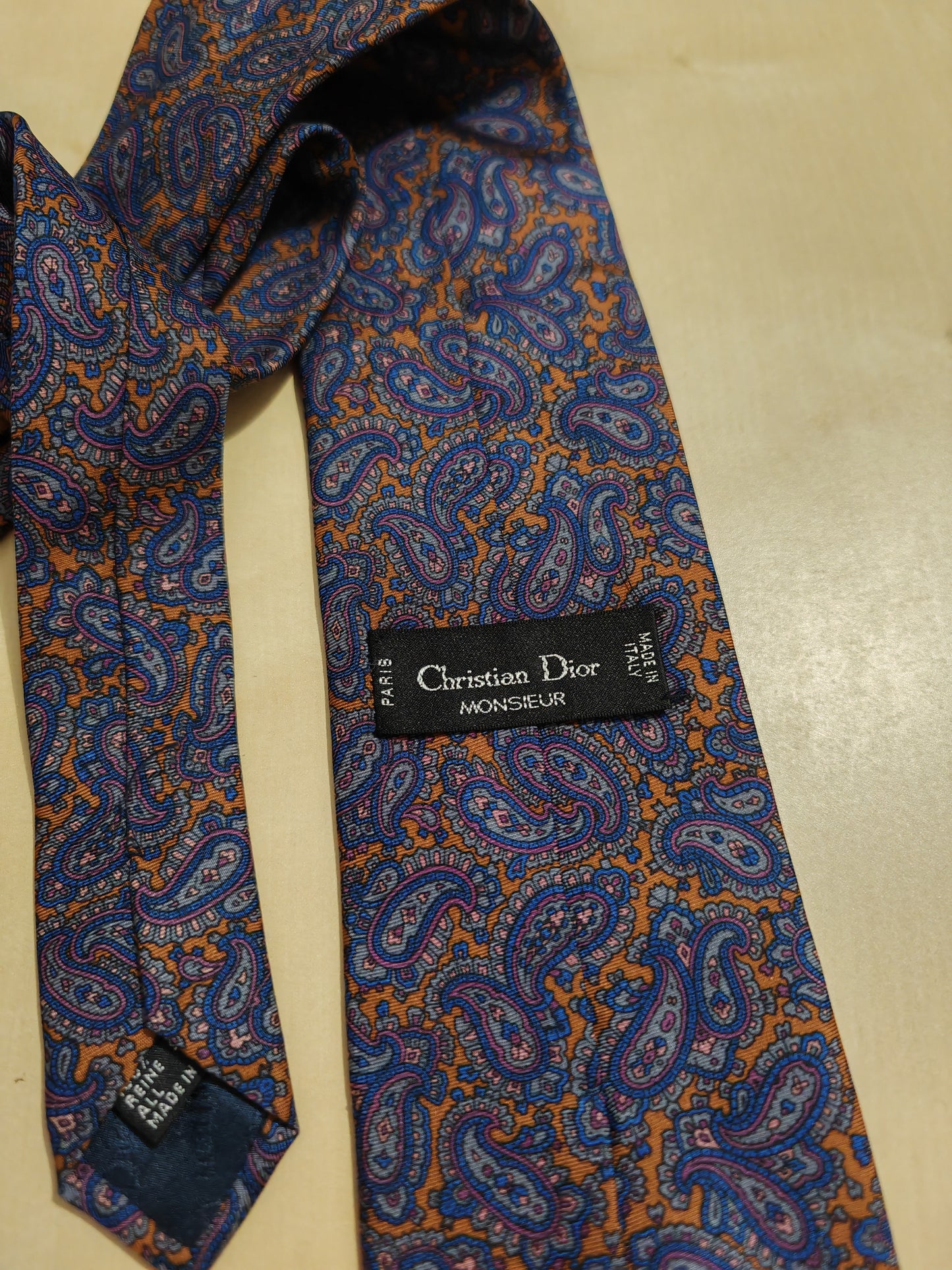 Cravatta Christian Dior paisley