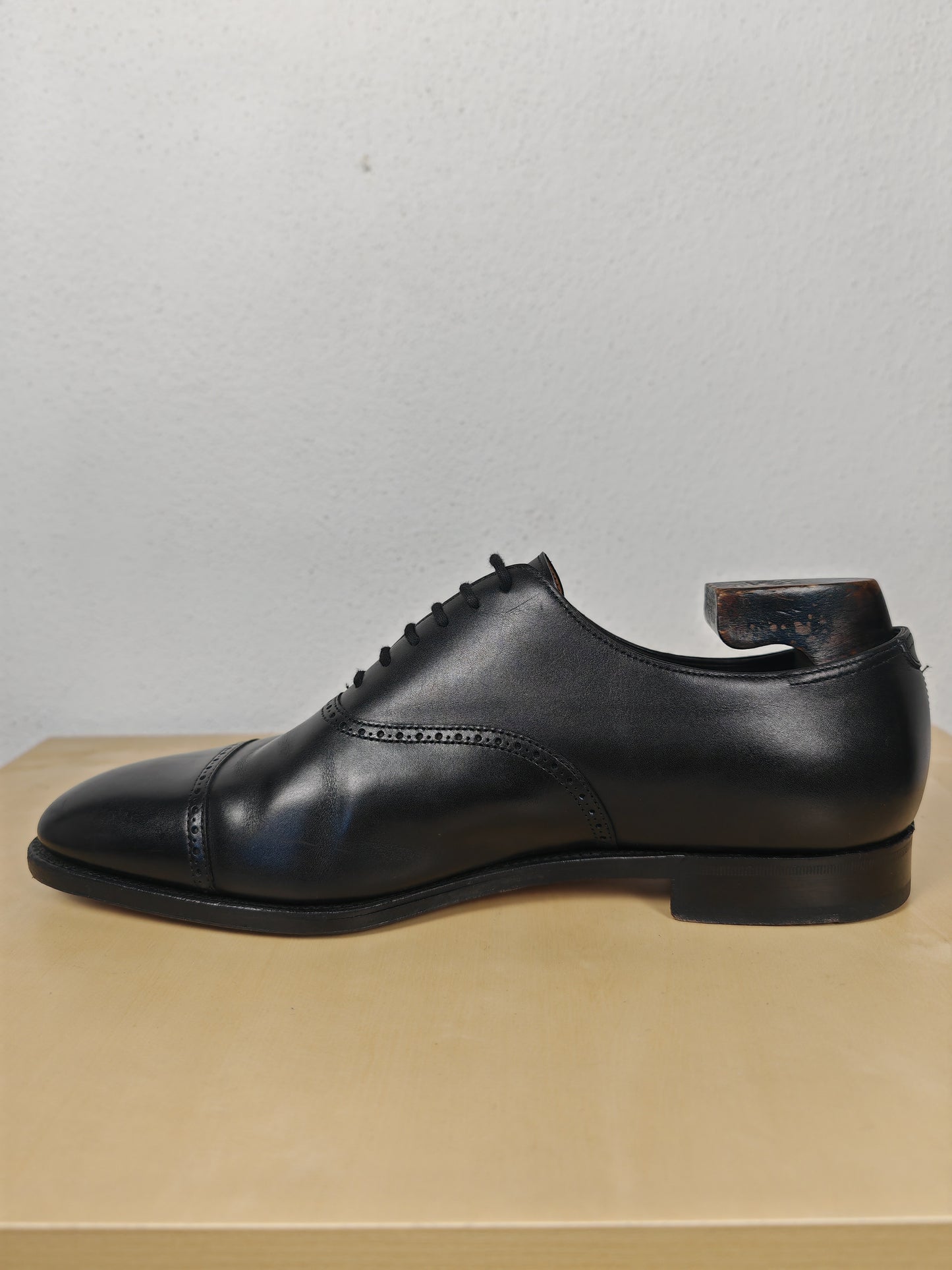 Scarpe John Lobb Trent, Oxford half brogue - 9 UK EE