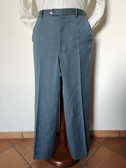 Vintage 70s mid-season suit, flared - size 52 ITA