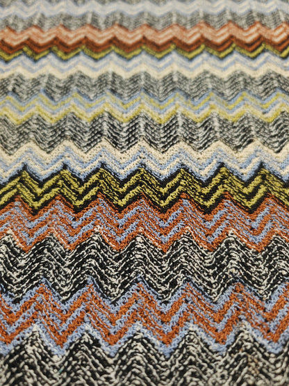 Maglia Missoni zigzag vintage in cotone - tg. 50