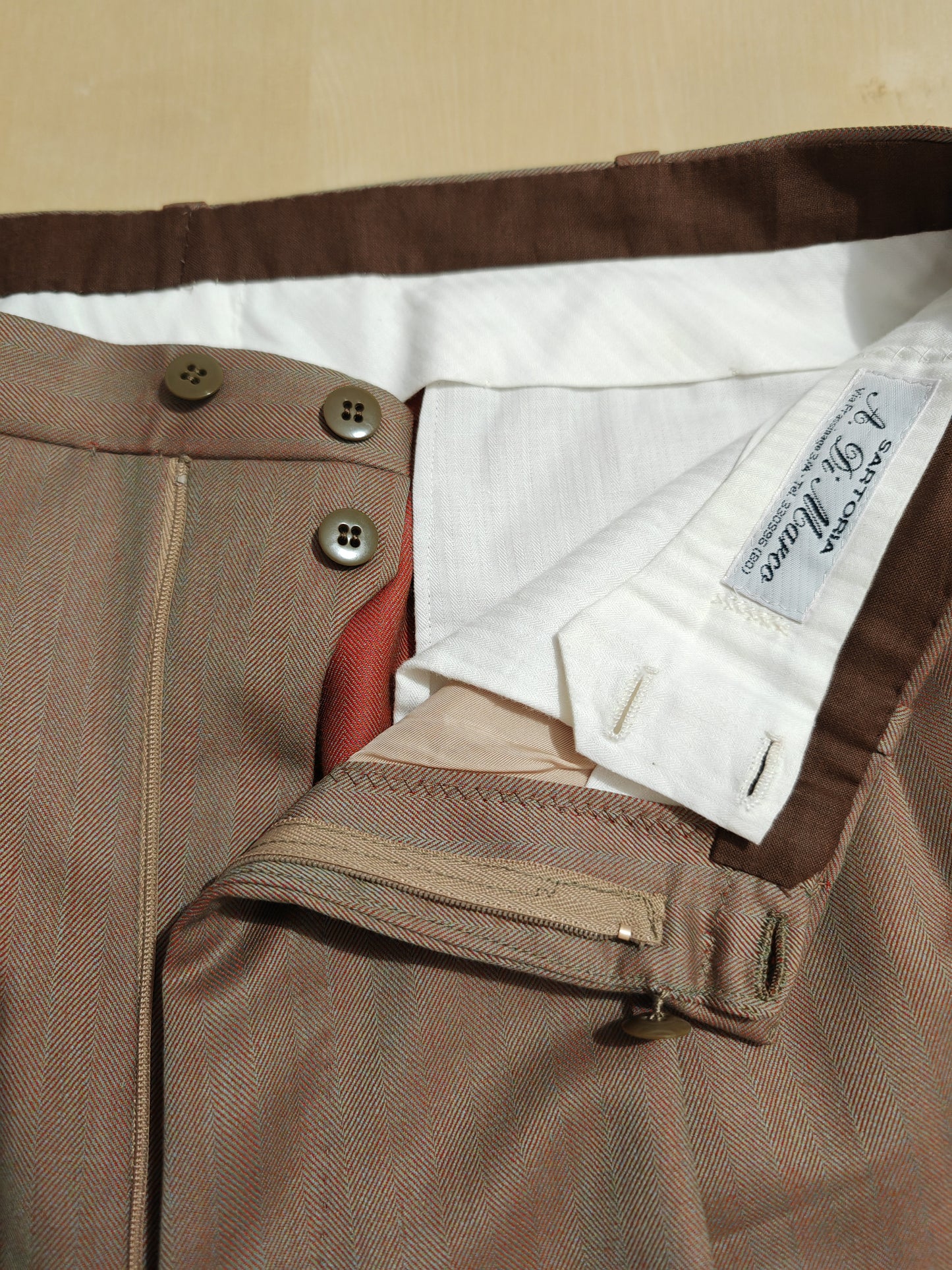 Pantalone sartoriale in tessuto Solaro - tg. 48