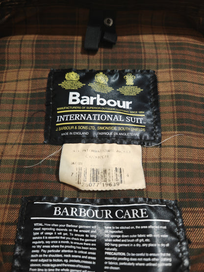 Barbour International primi anni 2000, marrone - C42/107cm