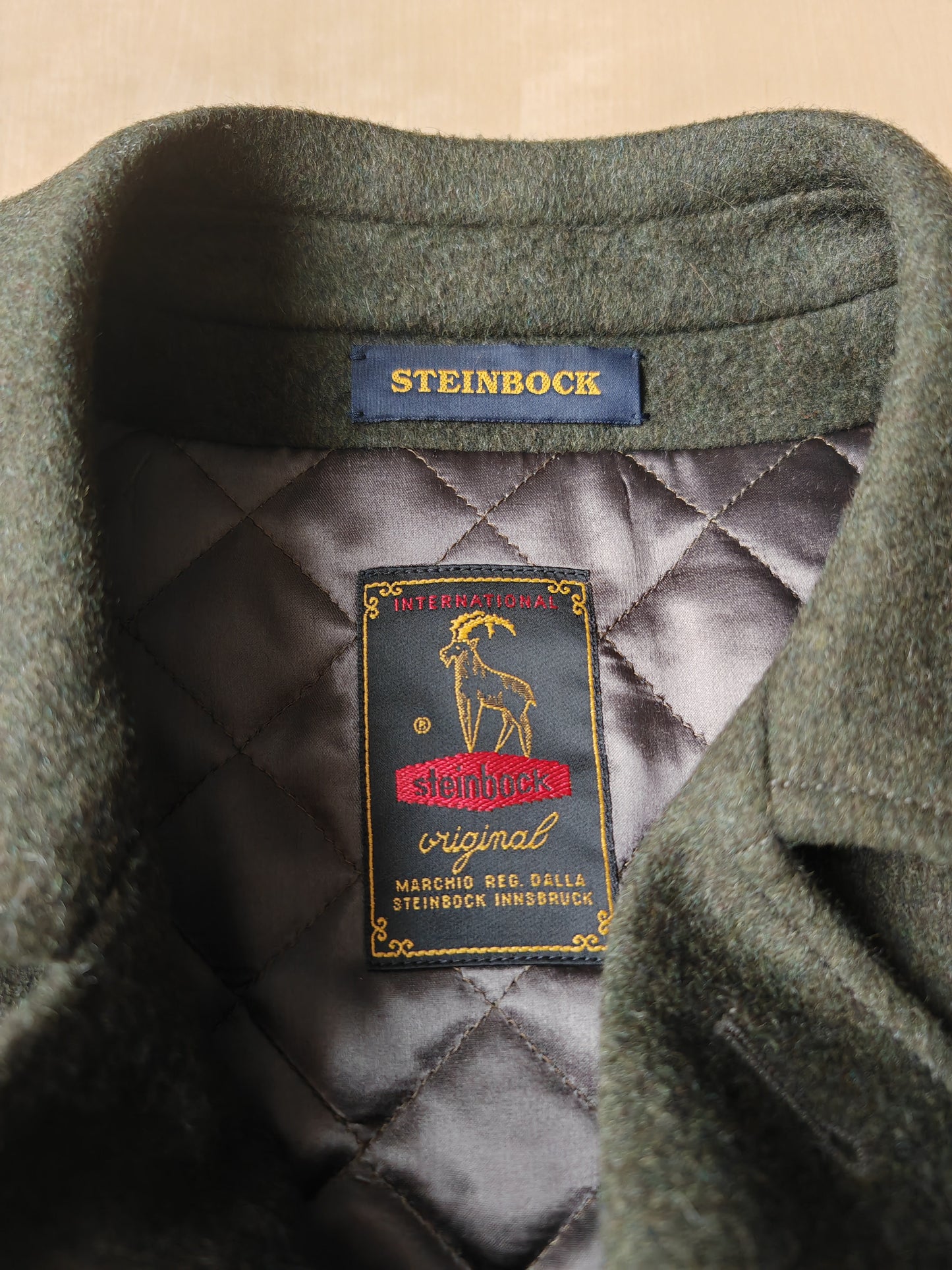 Loden Steinbock verde interno tartan - tg. 48