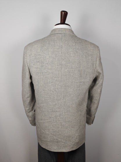 Giacca Fendi anni '90 in tweed grigio chiaro - tg. 48