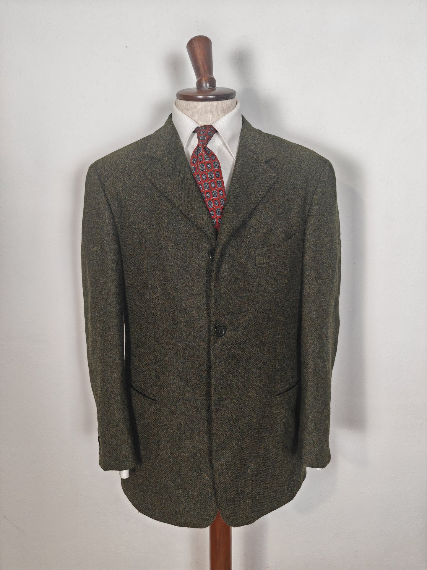 Giacca Pal Zileri in Yorkshire Tweed inglese Abraham Moon - tg. 52