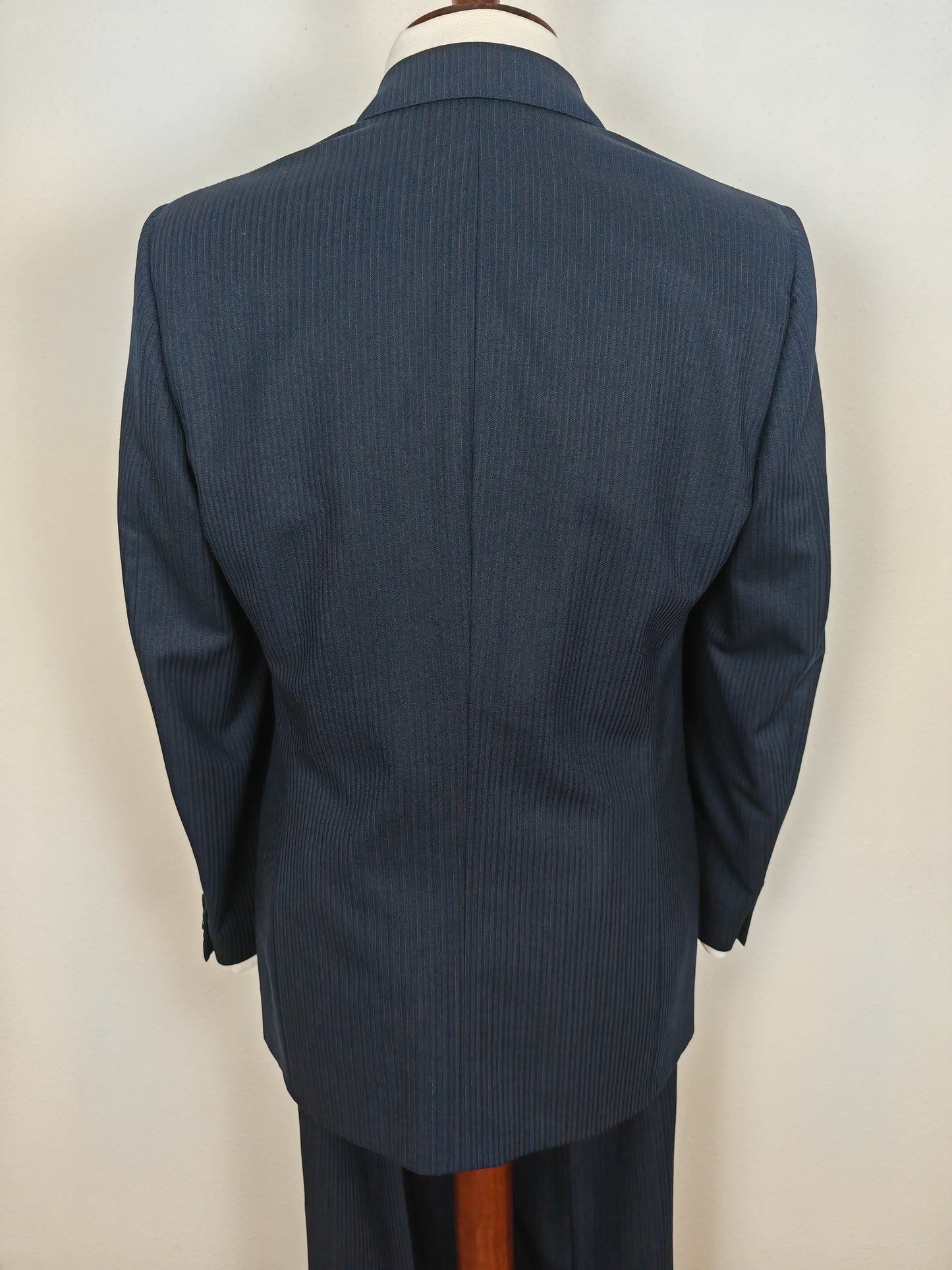 Completo doppiopetto blu Canali anni '80 - tg. 46/48