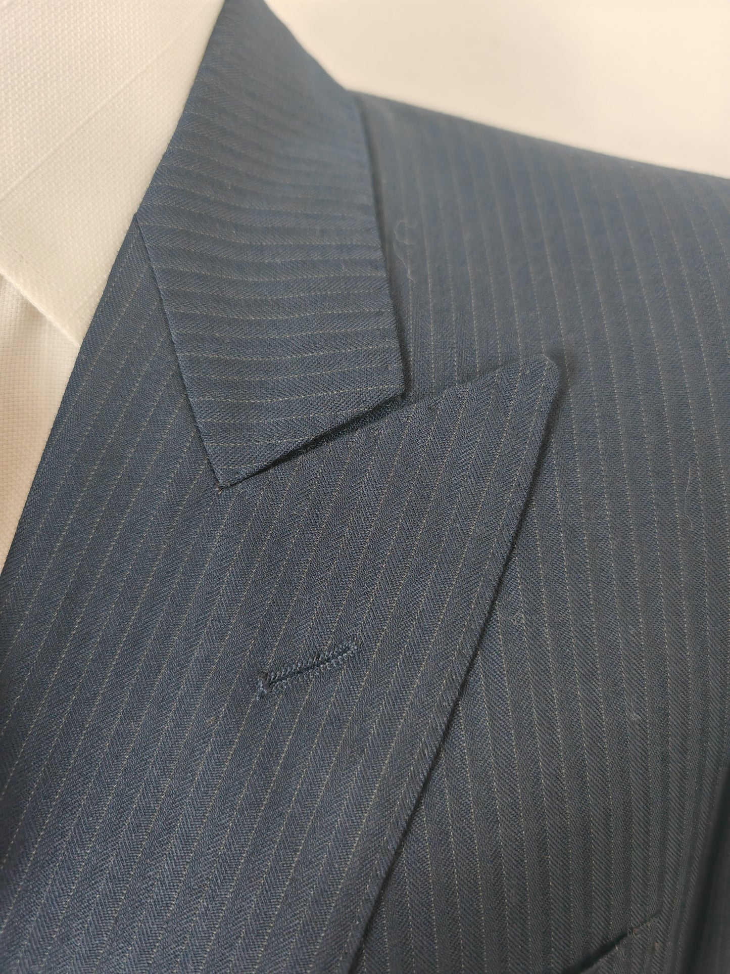 Completo doppiopetto blu Canali anni '80 - tg. 46/48