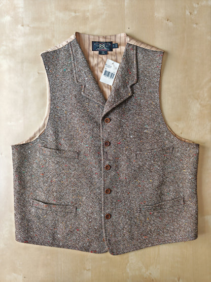 Panciotto Ralph Lauren Double RL in donegal tweed - M