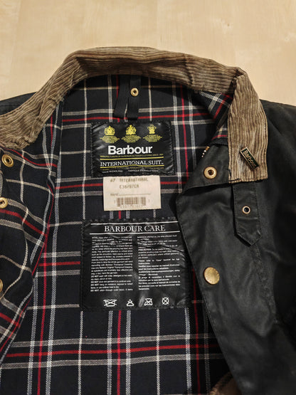 Barbour International 1995 nero, con imbottitura - C38/97 cm