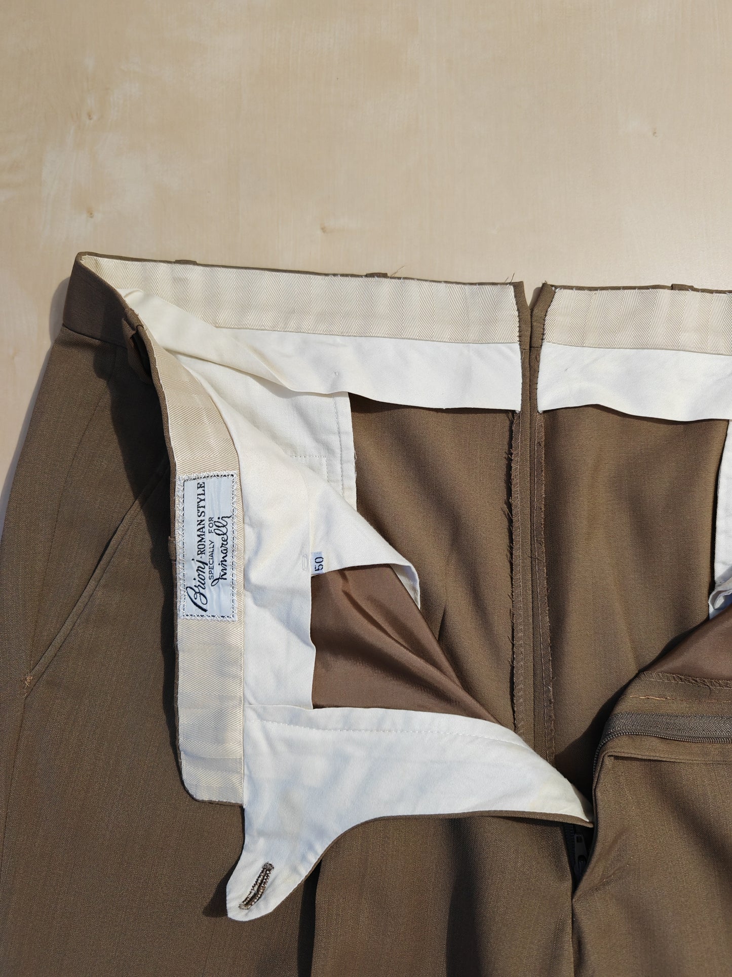 Pantalone Brioni vintage frescolana - tg. 50