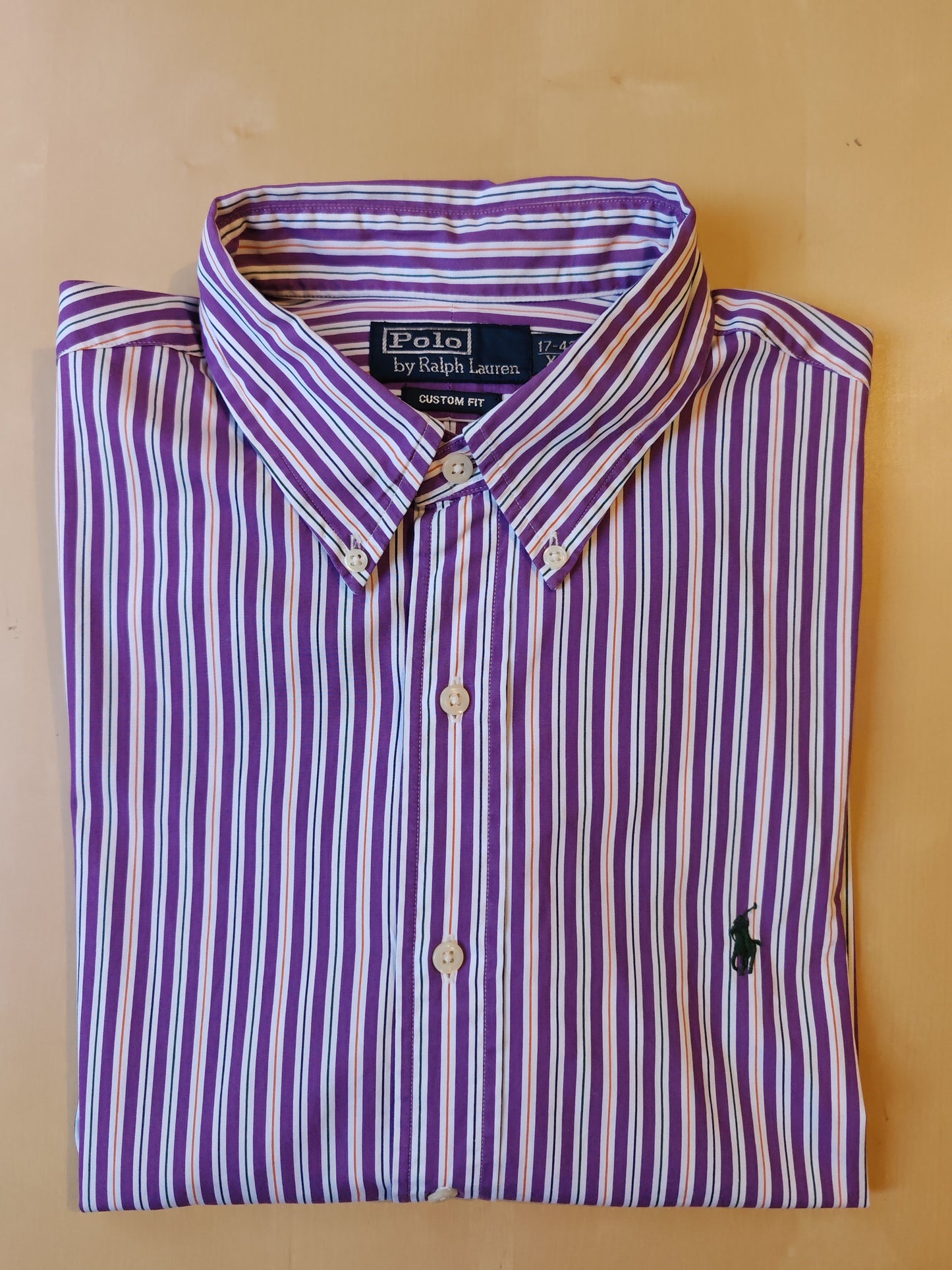 Ralph Lauren purple striped shirt - 43 (XL)