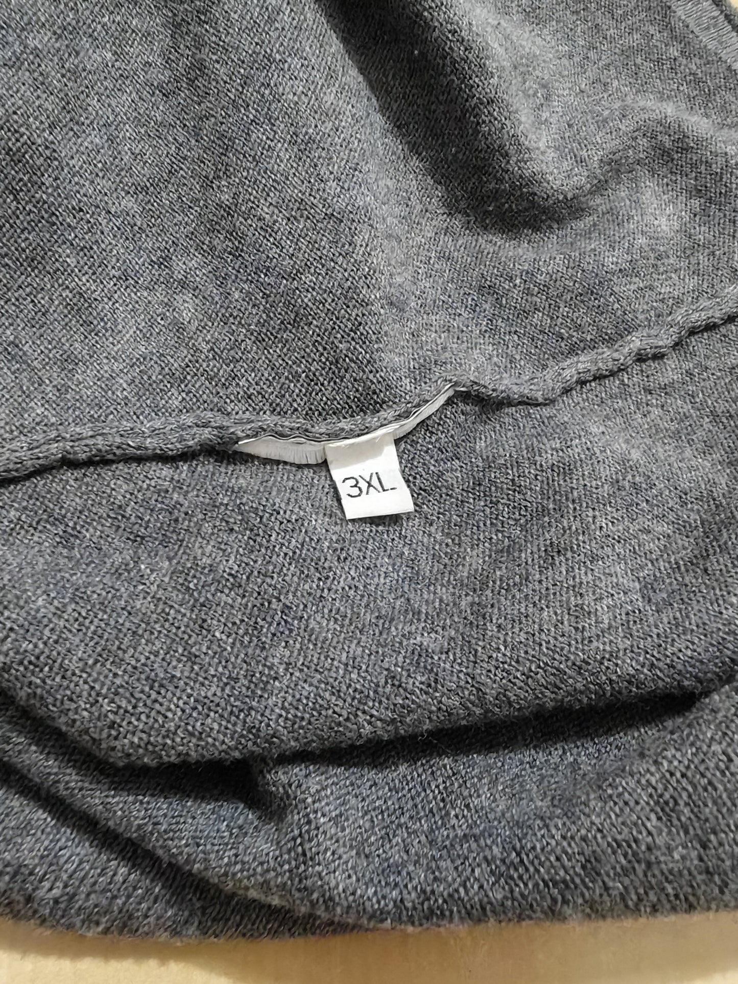 Pullover Stone Island grigio in lana - 3XL