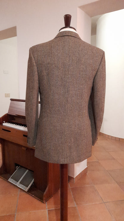 Giacca due bottoni in tweed inglese