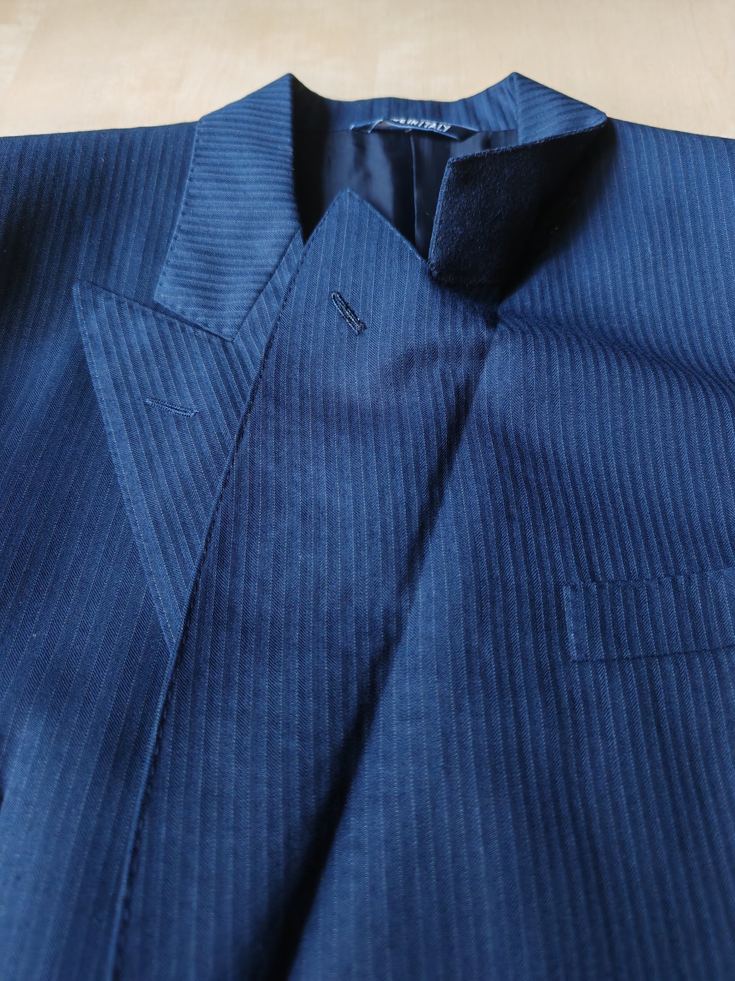 Completo doppiopetto blu Canali anni '80 - tg. 46/48