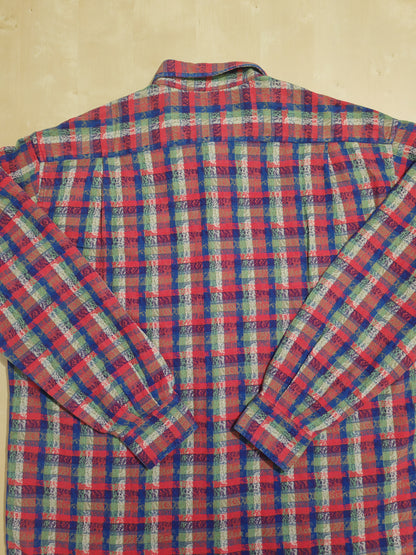 Camicia quadri Missoni Sport anni '80 - XL