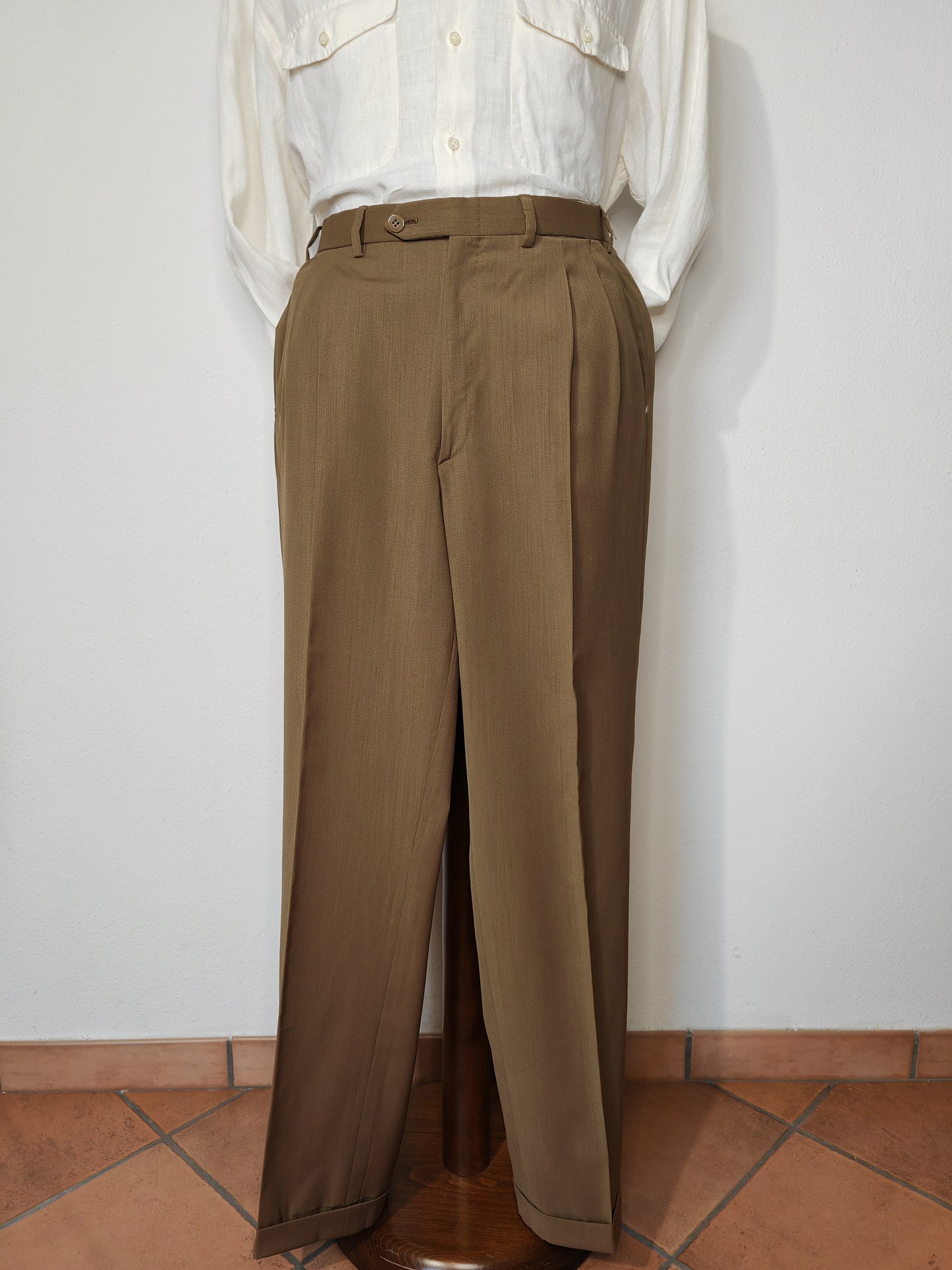 Pantalone Brioni vintage frescolana - tg. 50