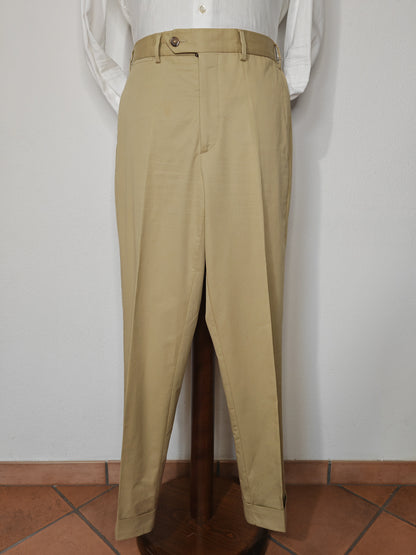 Pantalone chino in cotone (tess. Loro Piana) - tg. 48