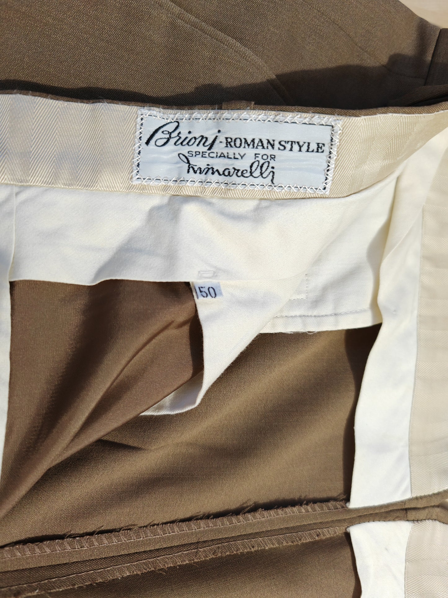 Pantalone Brioni vintage frescolana - tg. 50