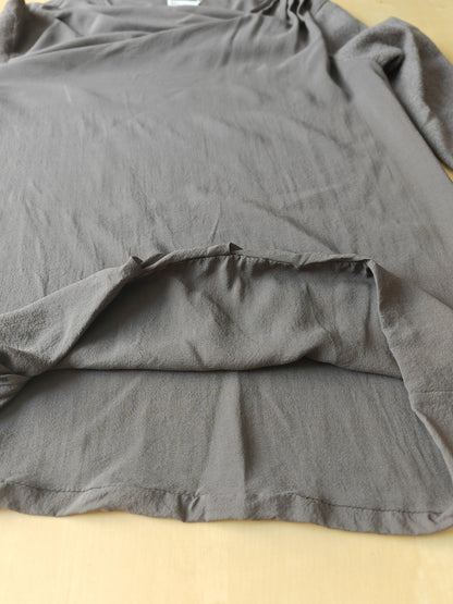 Blusa Brunello Cucinelli in seta con maniche in cashmere - S/M