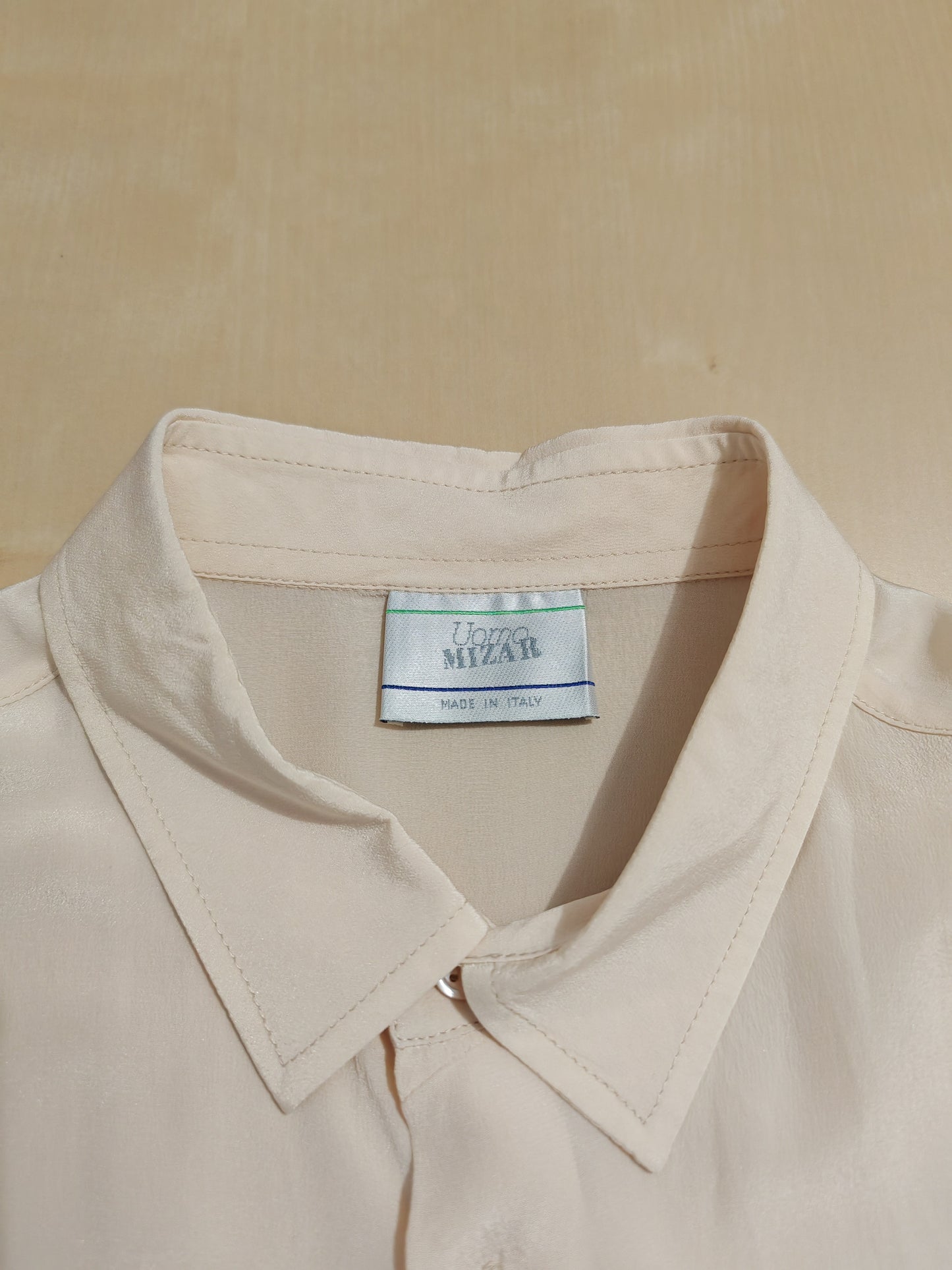 Camicia anni '80/'90 in pura seta - tg. 52 (L/XL)