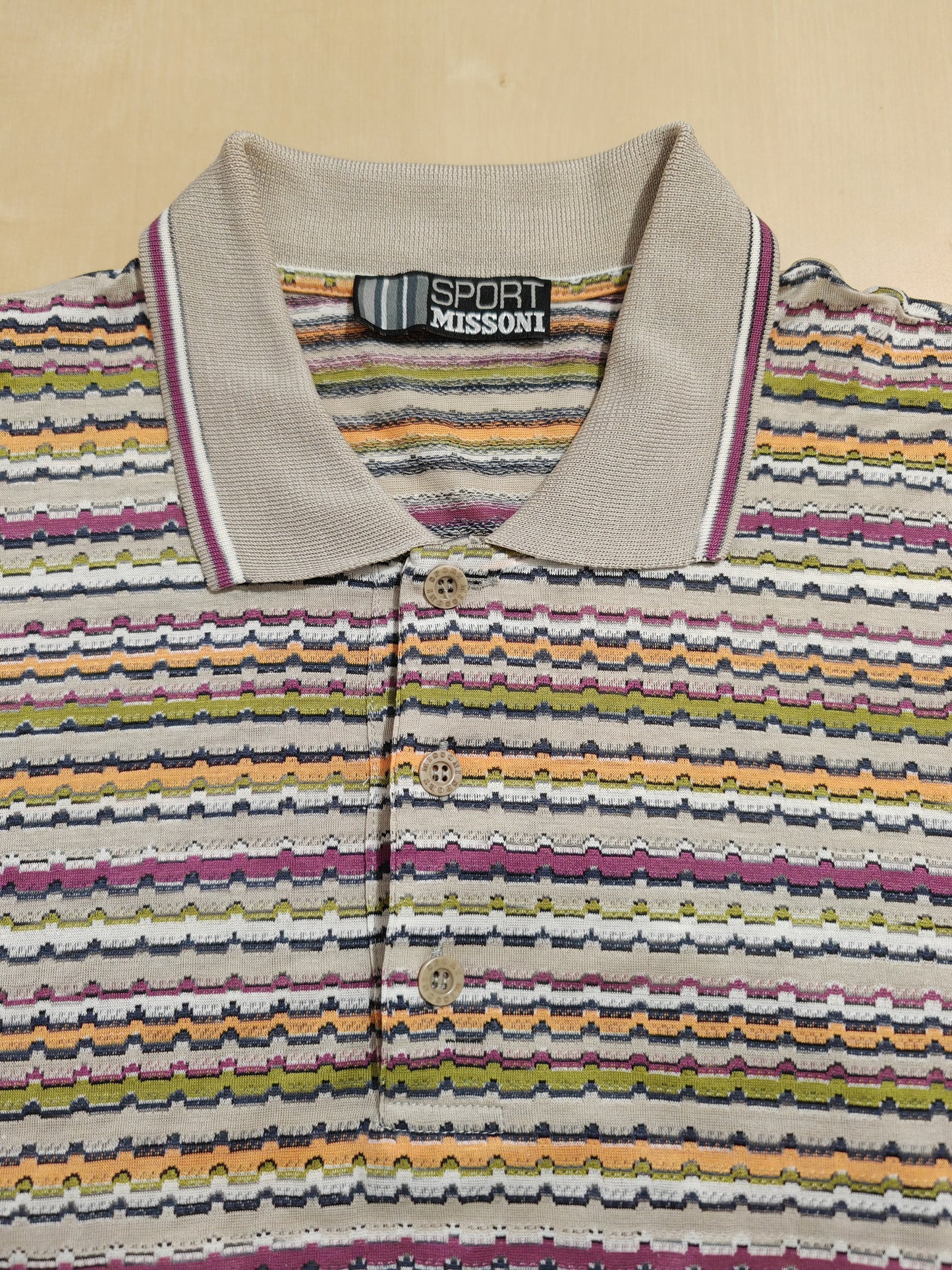 Missoni lisle polo - size M