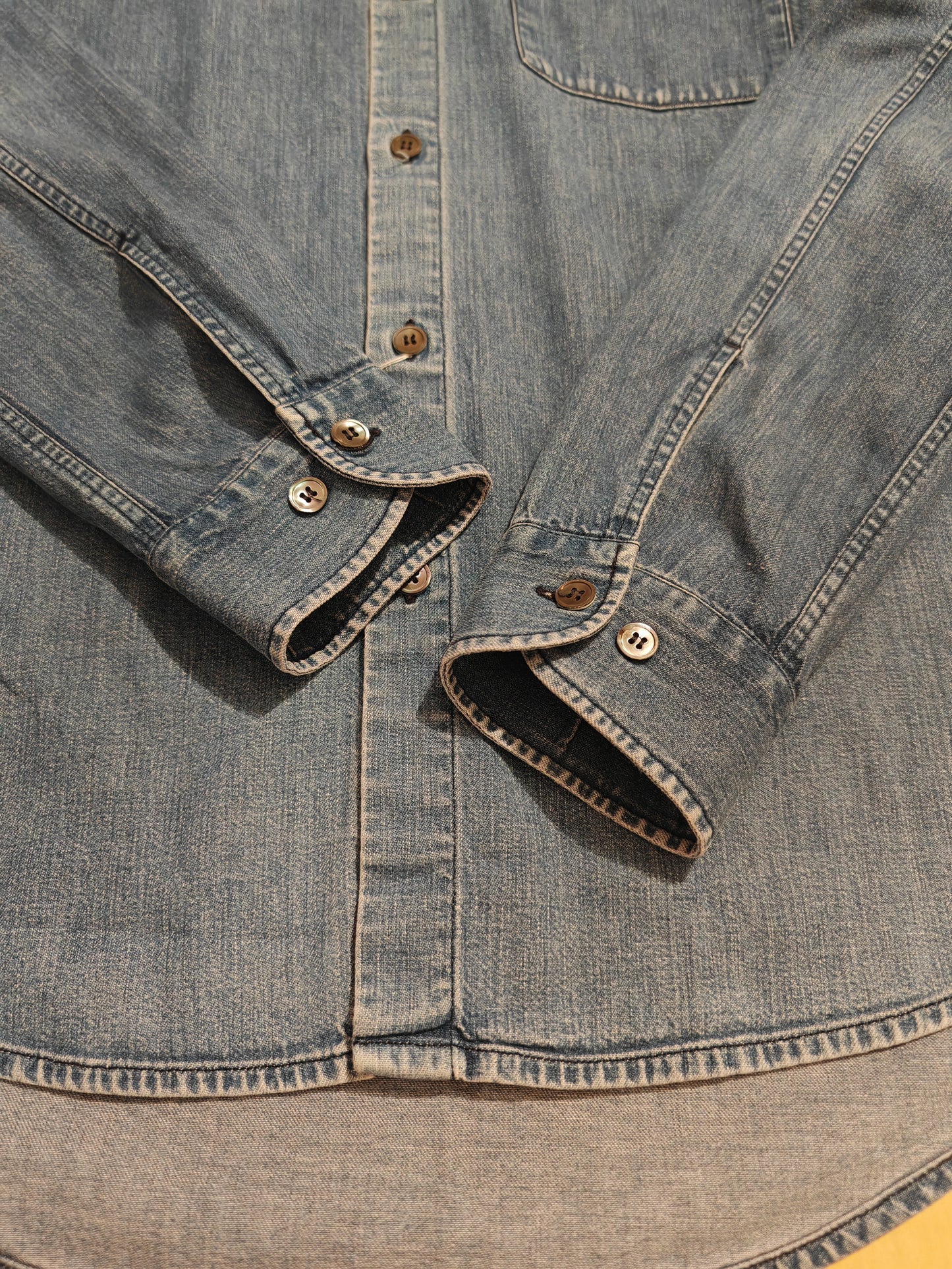 Camicia in denim Helmut Lang vintage anni '90 - L