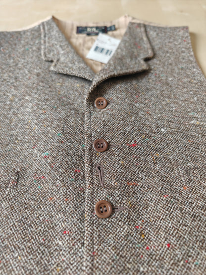 Panciotto Ralph Lauren Double RL in donegal tweed - M