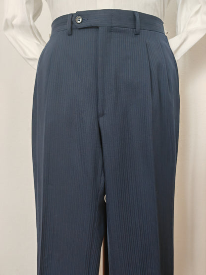 Completo doppiopetto blu Canali anni '80 - tg. 46/48