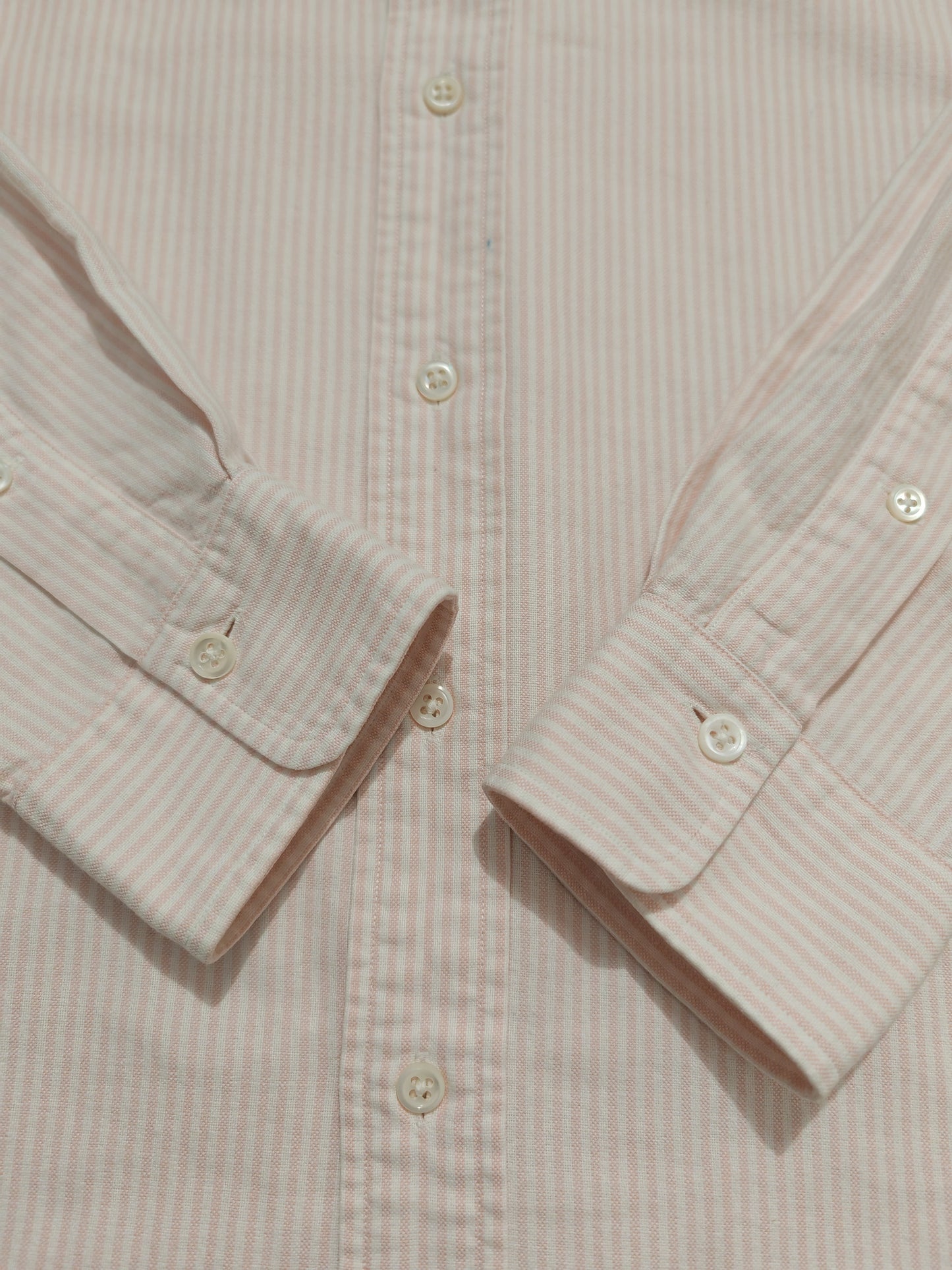 Camicia Ralph Lauren Oxford righe rosa - 15 1/2 (M/L)