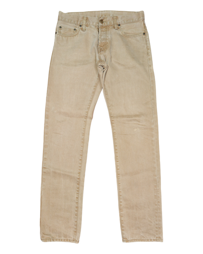 Carhartt denim "Racket pant", desert - W30