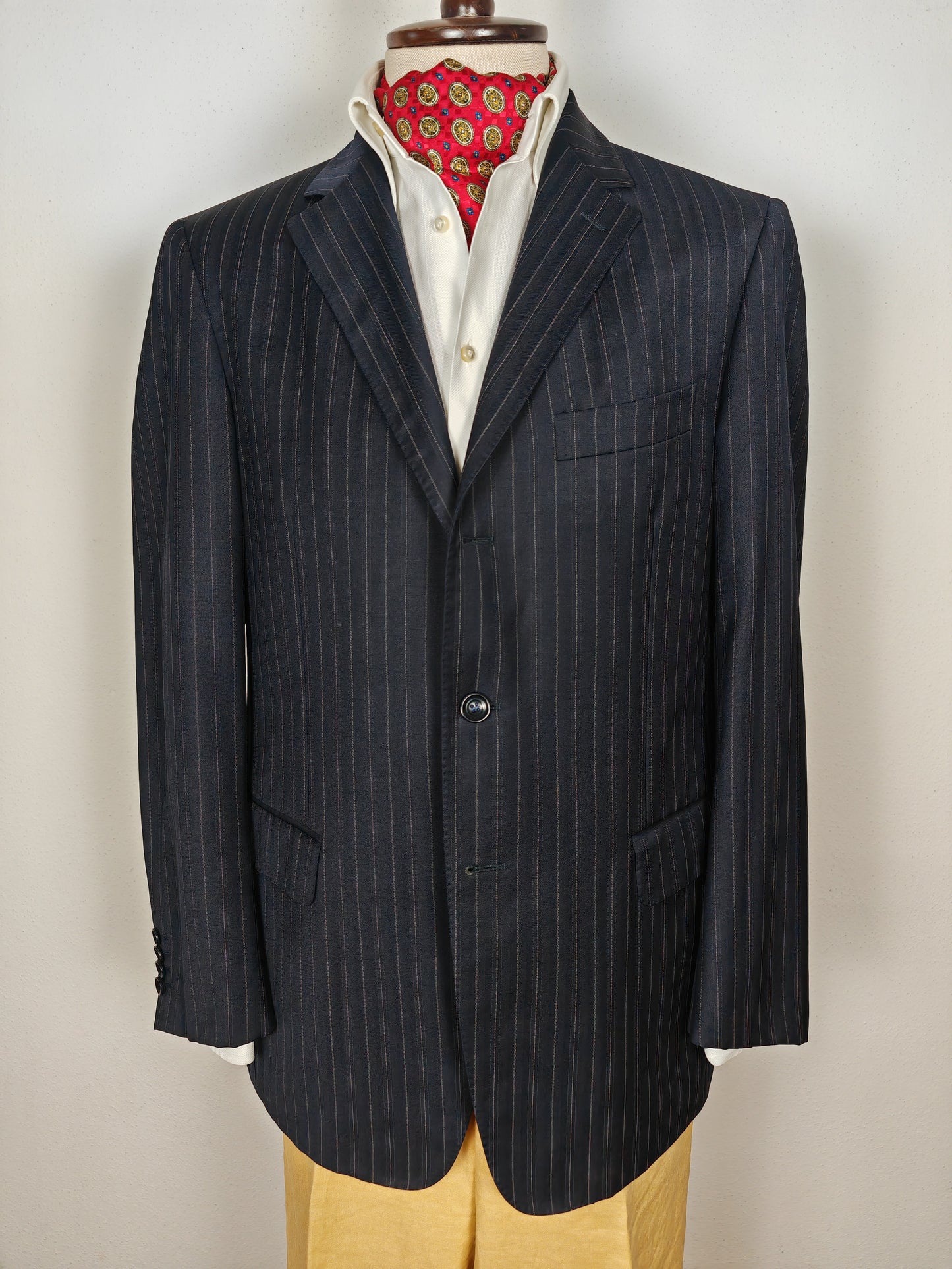 Giacca Pal Zileri blu gessata - tg. 50