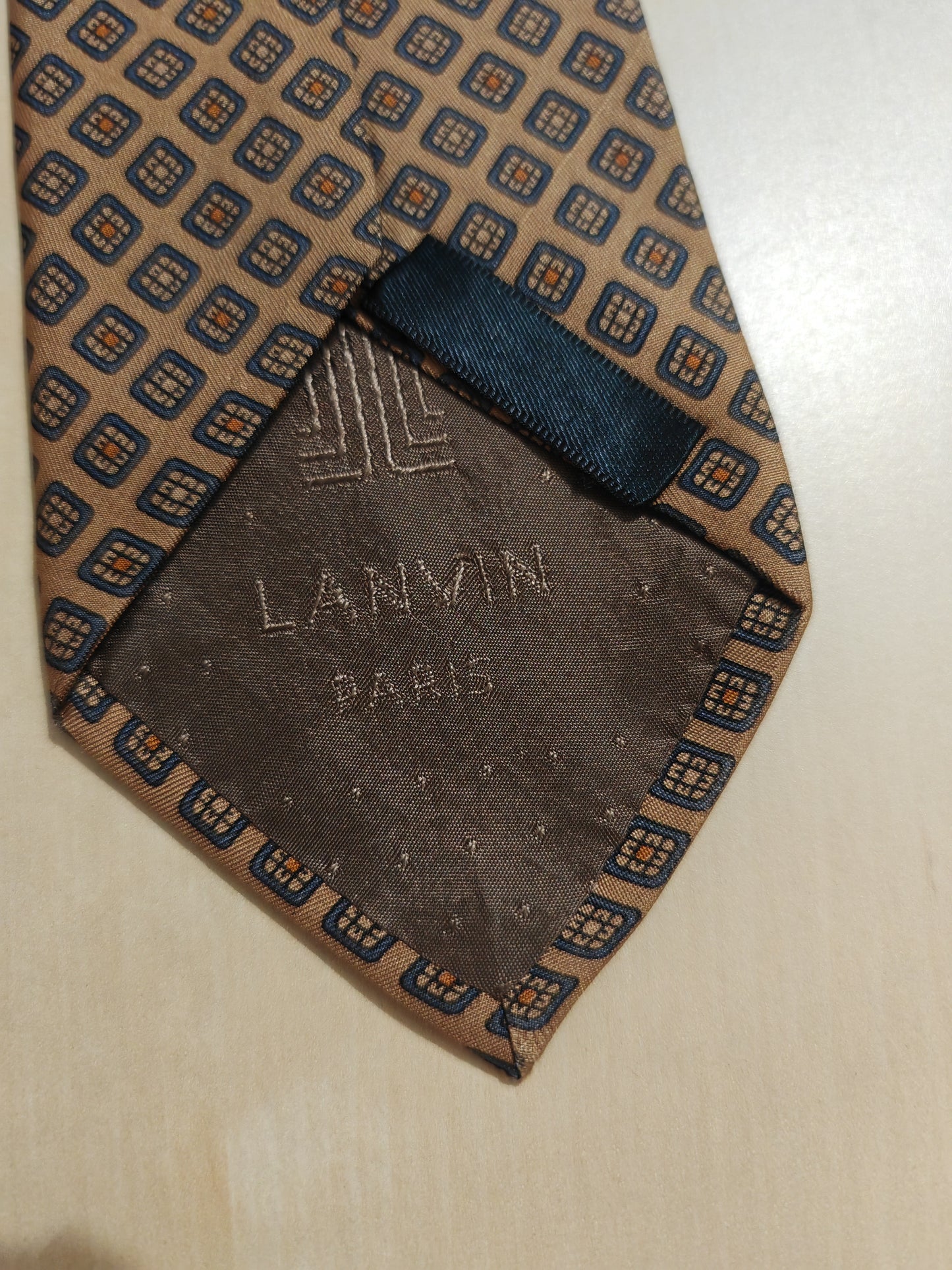 Cravatta Lanvin fantasia losanghe