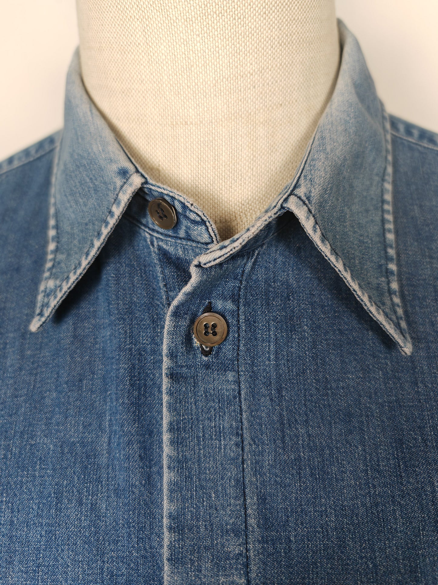 Camicia in denim Helmut Lang vintage anni '90 - L