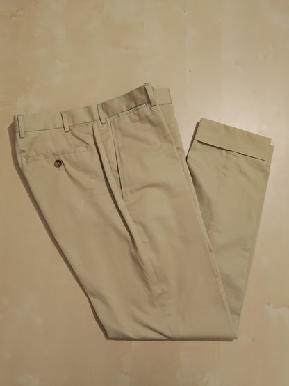 Pantalone chino in cotone (tess. Loro Piana) - tg. 48