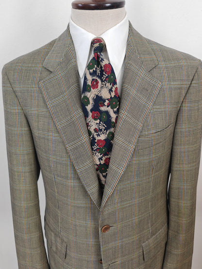 Giacca Cantarelli principe di Galles color salvia mezza fodera - tg. 48