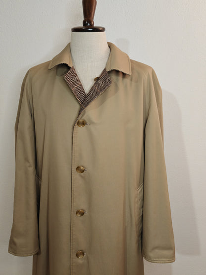 Cappotto + trench Burberrys reversibile anni '80/'90 - tg. 50