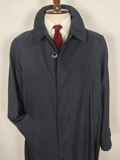 Soprabito Canali in misto seta blu - tg. 50