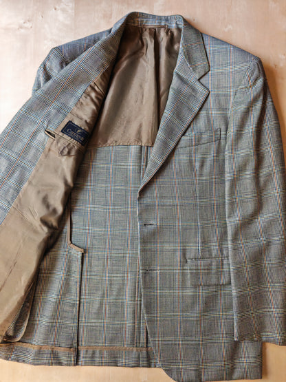 Giacca Cantarelli principe di Galles color salvia mezza fodera - tg. 48