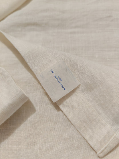 White shirt in puer linen - XL