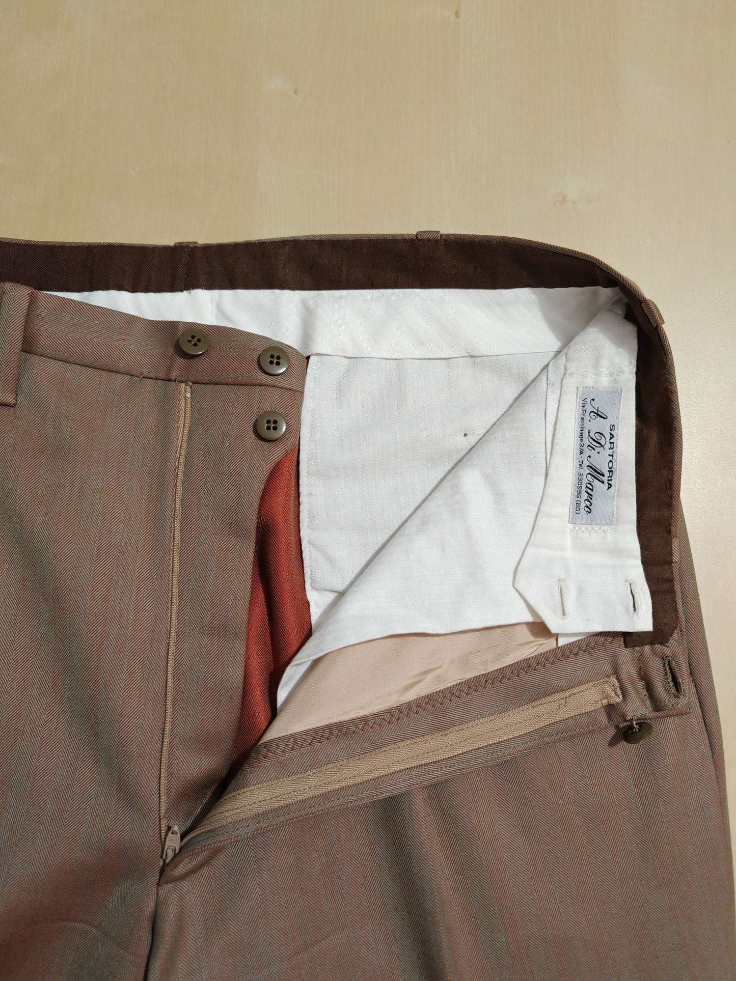 Pantalone sartoriale in tessuto Solaro - tg. 48