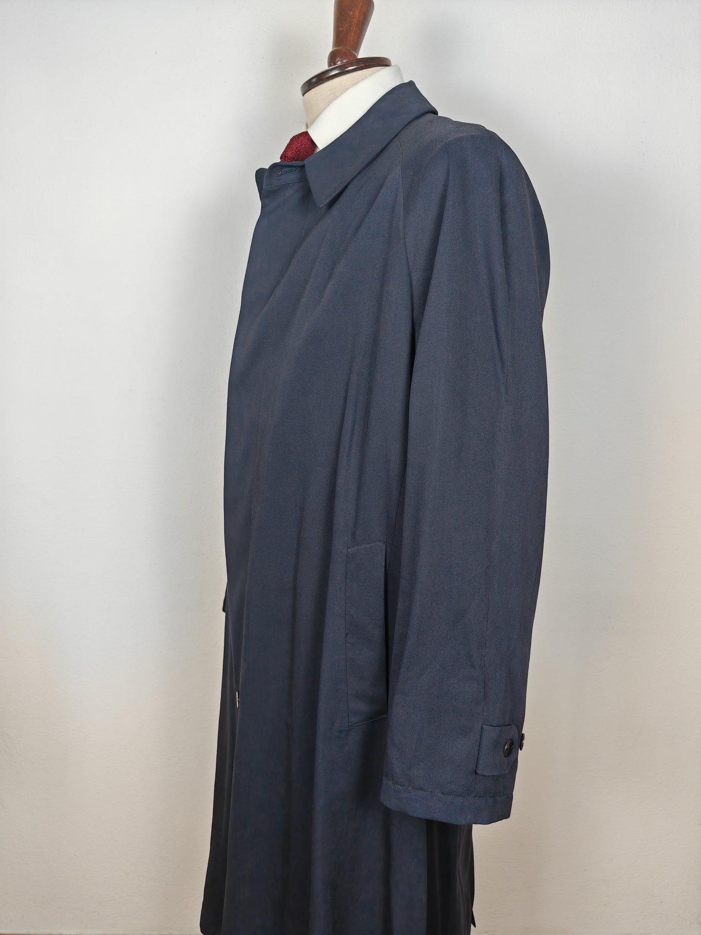 Soprabito Canali in misto seta blu - tg. 50