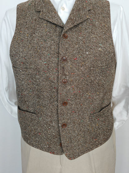 Panciotto Ralph Lauren Double RL in donegal tweed - M