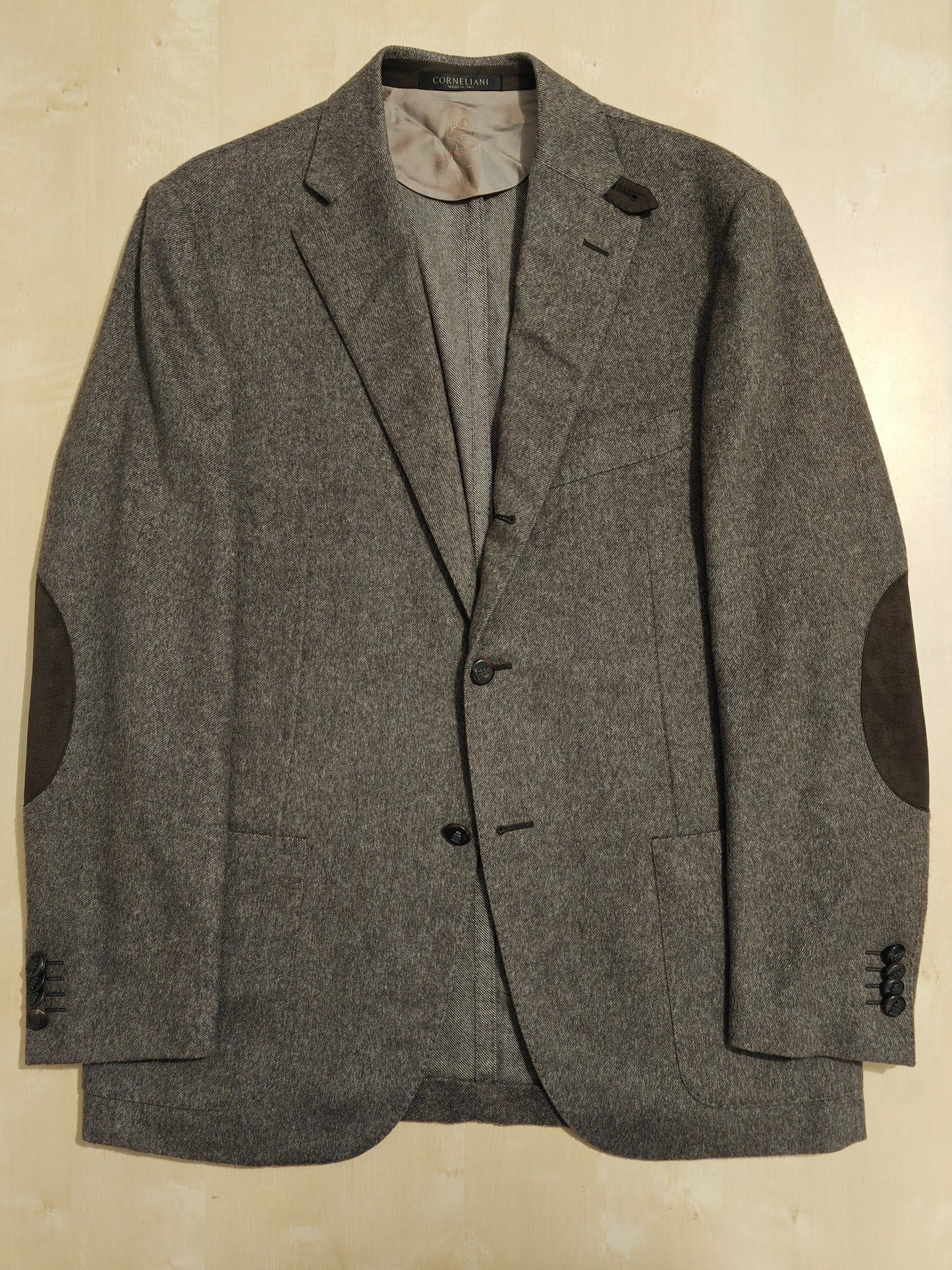 Blazer Corneliani in flanella cardata - tg. 50