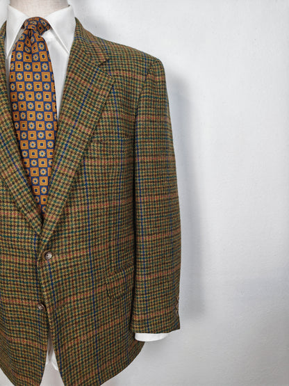 Corneliani tweed checked jacket - size 52