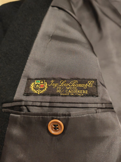 Blazer in panno lana e cashmere tessuto Loro Piana - tg. 48