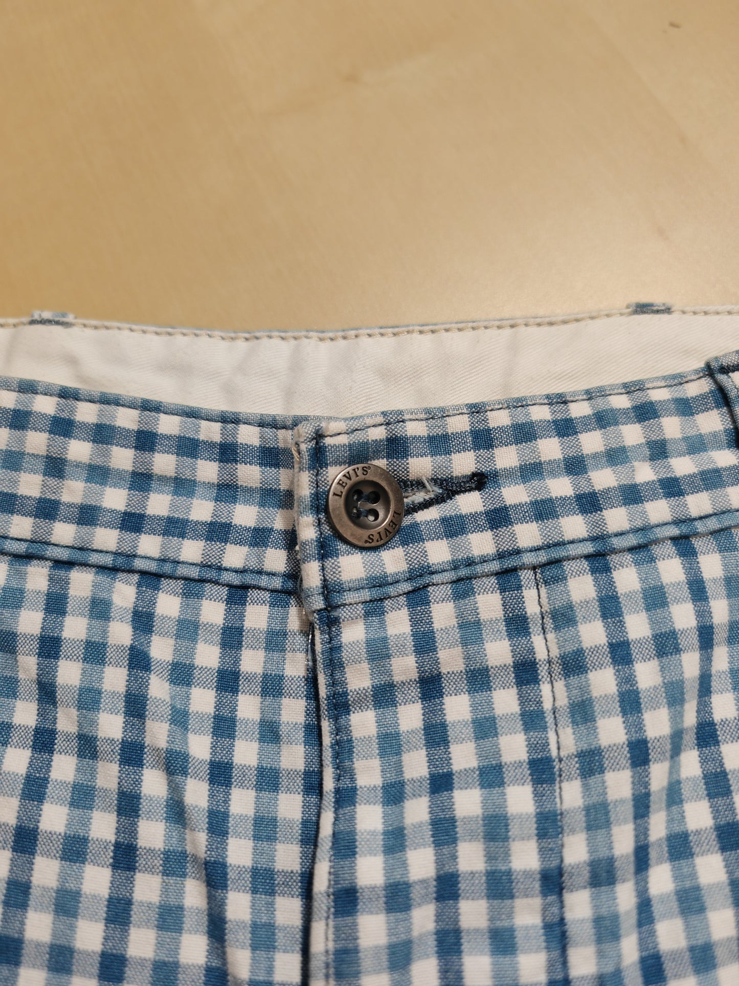 Pantaloncino Levi's vichy - W30